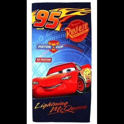 Пляжное полотенце Disney Cars 70 x 140 см - Цвет:Синий Размер:Один размер - Синий