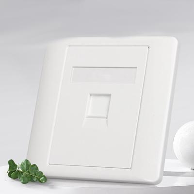 Лицевая панель Ethernet Панель розеток компьютерной сети Настенная панель розеток