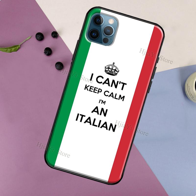 Italy Flag Vintage Italian Soft Phone Case For iPhone 11 14 13 Pro Max 12 Mini 6S 7 8 Plus X XR XS Max SE 2020 Fundas