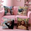 L-Lana Del Rey Наволочка-подушка Удобная двусторонняя наволочка Идеально для автомобиля, дивана, спальни и не только