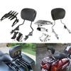 Съемная спинка-сисси-бар с багажником для мотоцикла Harley Road King Street Glide Electra Glide Standard CVO 2014-2024