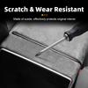 Suede Car Rear Air Outlet Frame Fur Trim For Tesla Model 3 Y Highland 2024 Juniper 2025 Auto Seat Back Screen Protective Cover