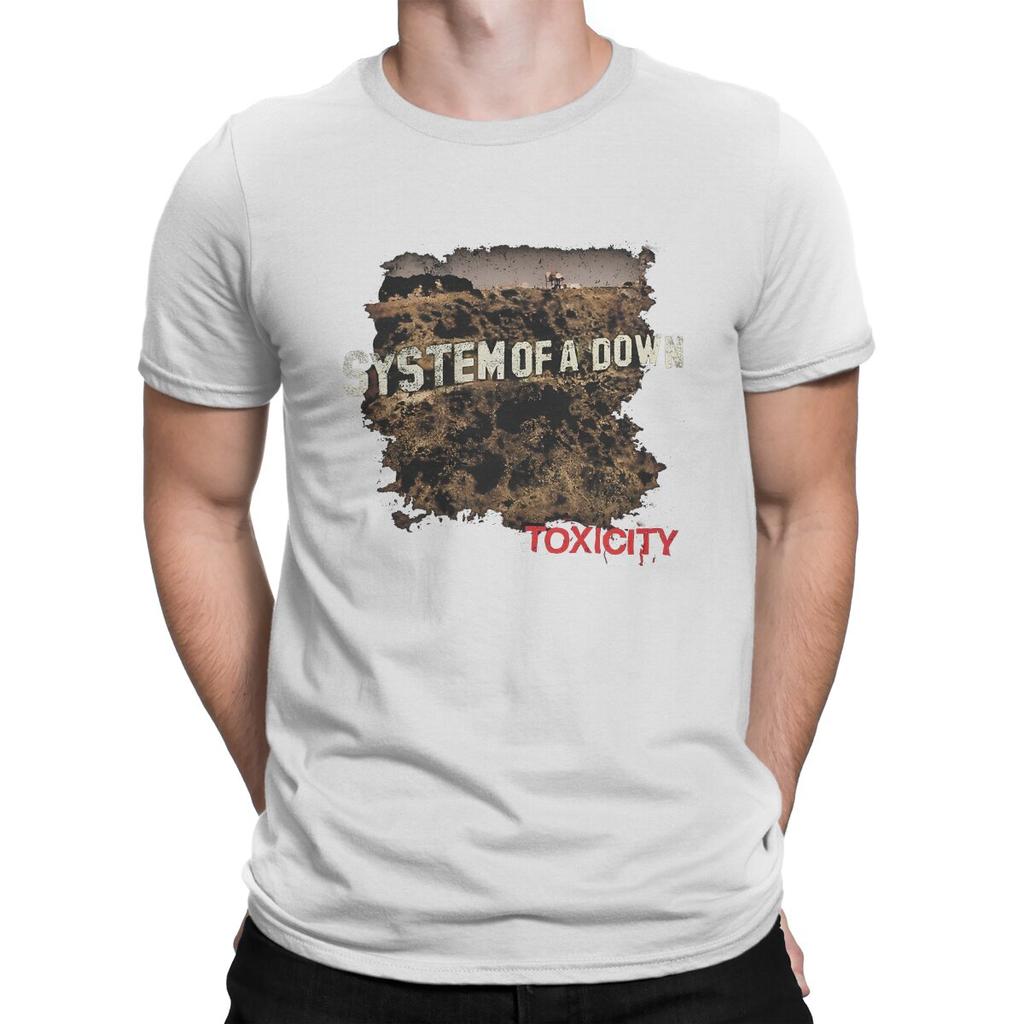 The Toxicity Triblend Tshirts Unisex System Of A Down Awesome Cotton Tee Shirt Crewneck Short Sleeve T Shirts Summer Tops