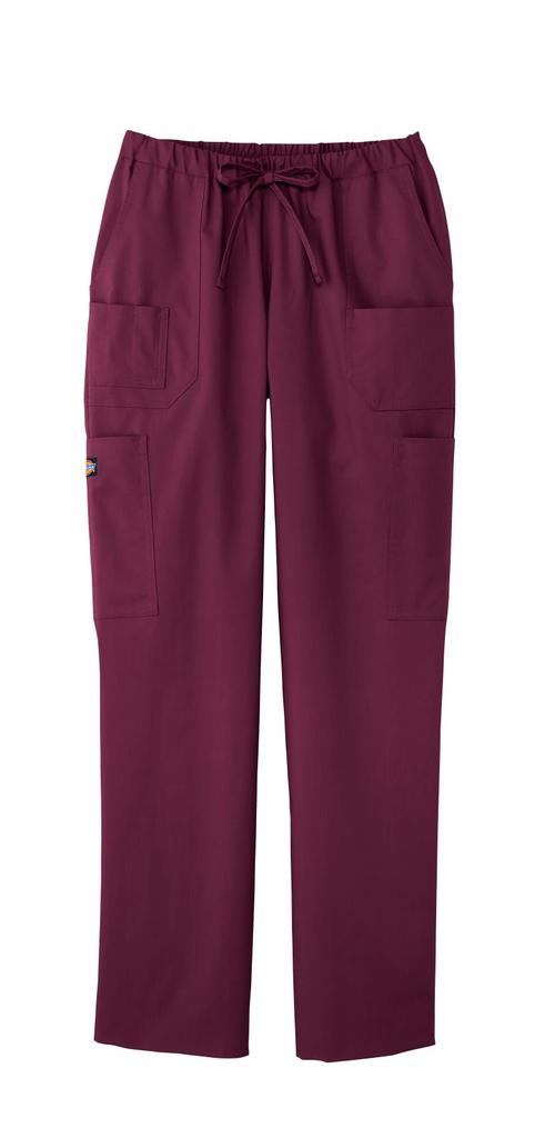 Брюки карго Dickies Унисекс Темно-бордовые LL 5017SC