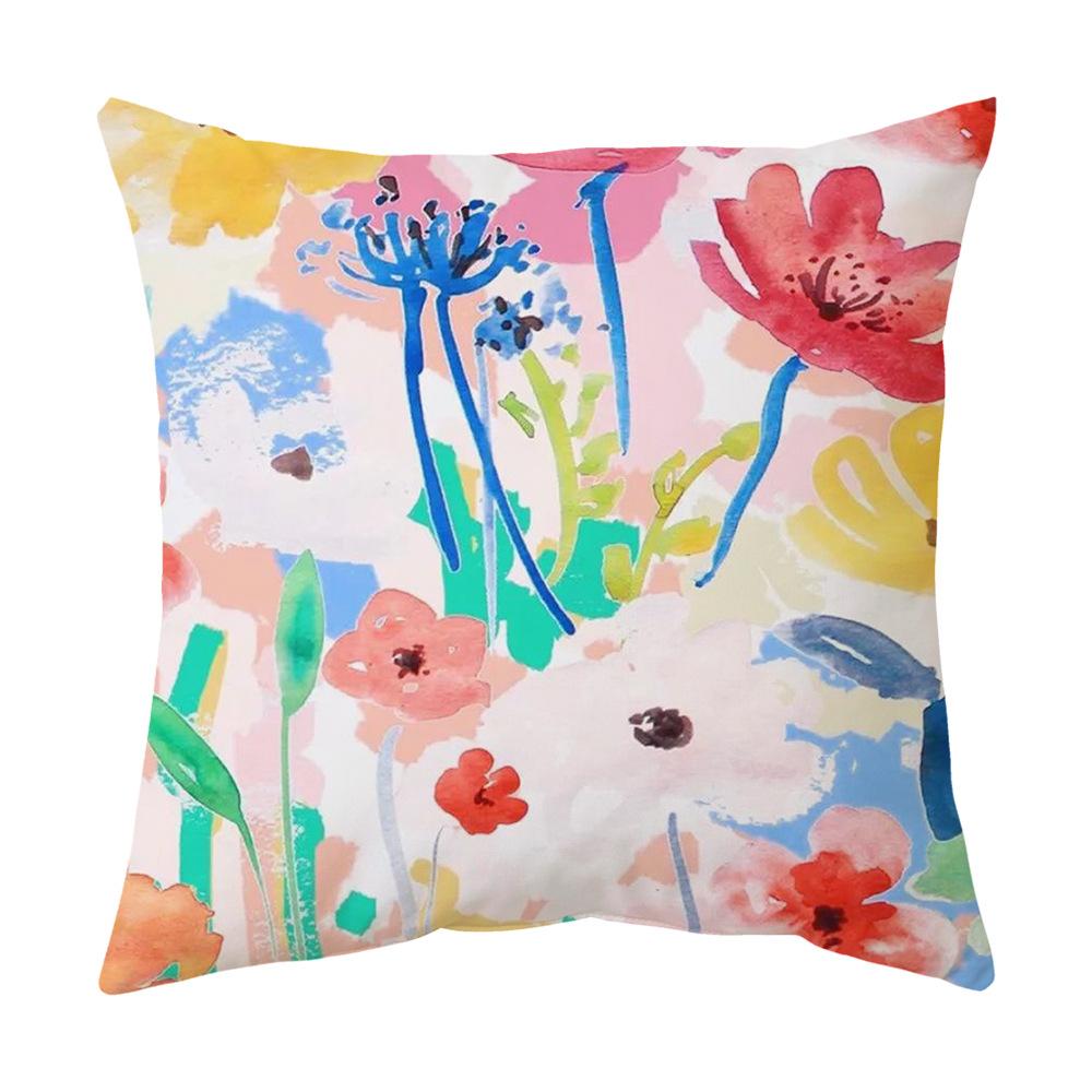 Новая розовая подушка Чехол для подушки из перьев Домашний диван Кровать Наволочка Подушка Подушка Наволочка