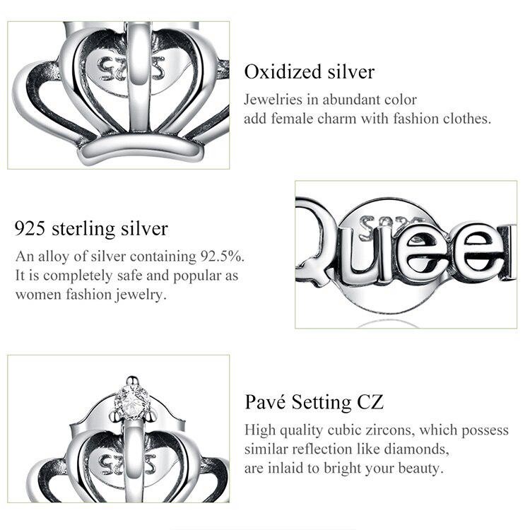 Серьги женские маленькие серебряные 925-й пробы