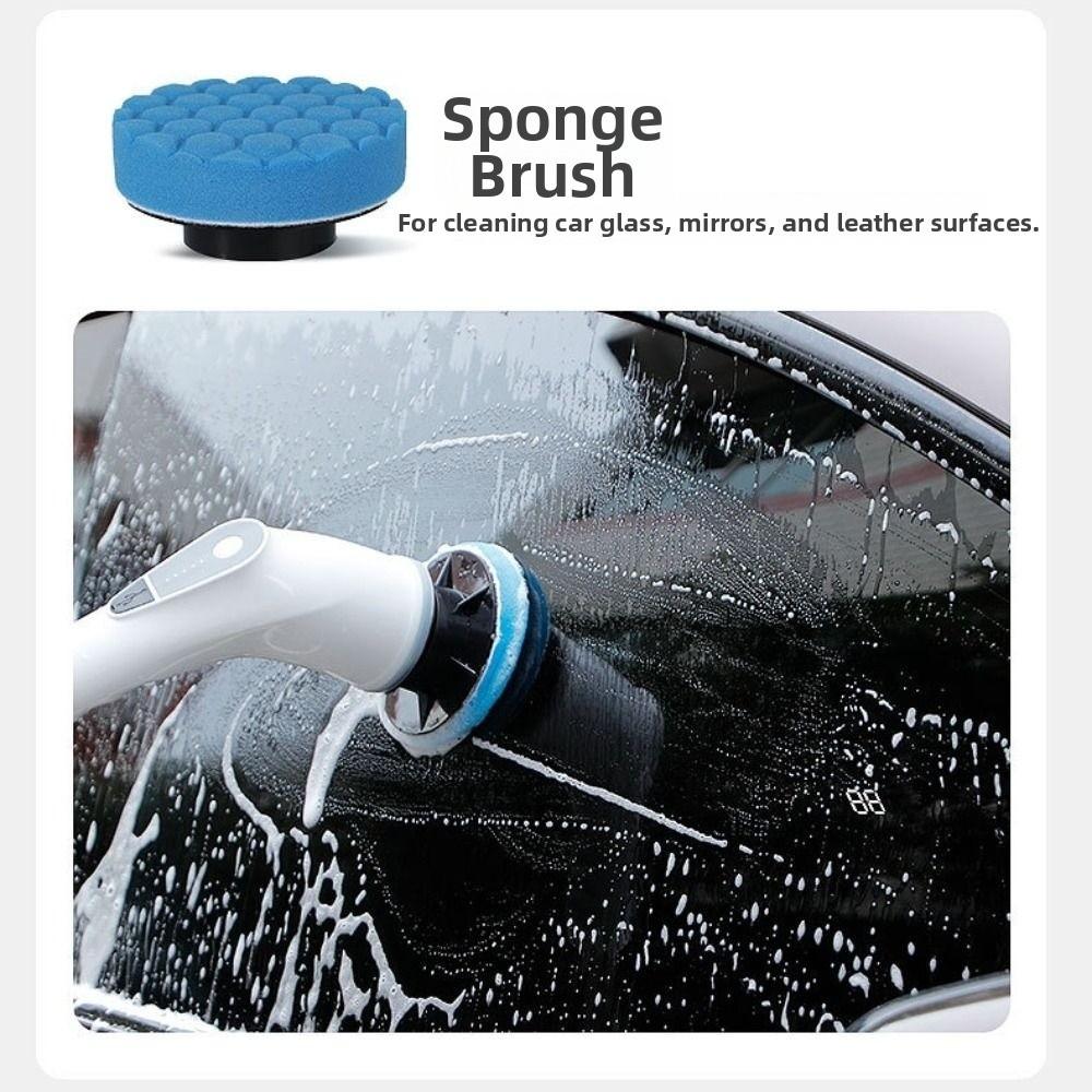 Rechargeable Wireless Cleaning Brush Telescopic Electric Spin Scrubber Bathroom Cleaning