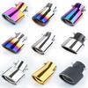 Stainless Steel Pipe Chrome Tail Muffler Universal Car Muffler Tip