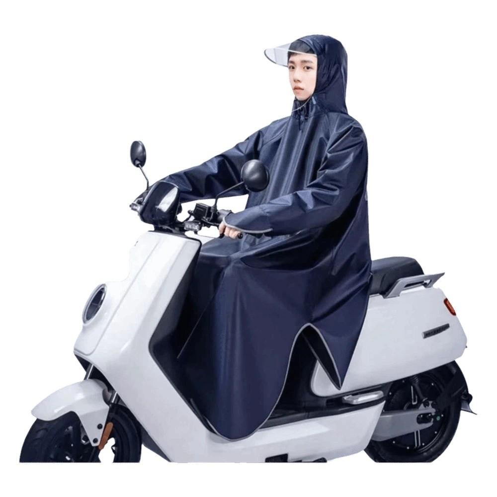 Full Body Coverage Raincoat Waterproof Electric Bike Raincoat One-Piece Rain Poncho Cycling