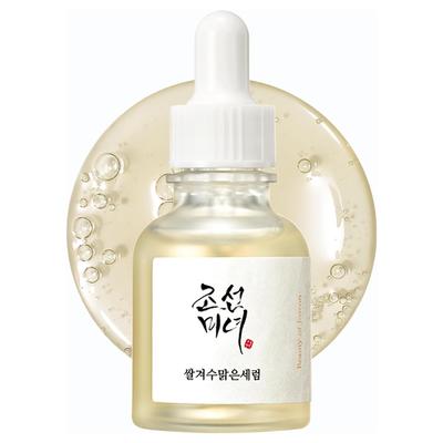 Сыворотка для сияния кожи Glow Deep Serum Rice Alpha-Arbutin 30 мл Осветляющая Увлажняющая Корейская косметика