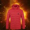 1PC Heated Cotton Heating Jacket for Men Women USB Electric Warmer Clothes Coat