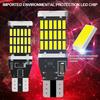 2 шт. DC 12 В автомобильный фонарь заднего хода T15 W16W 45 SMD 4014 высокомощная автомобильная лампочка белый желтый красный указатель поворота светодиодный свет Canbus