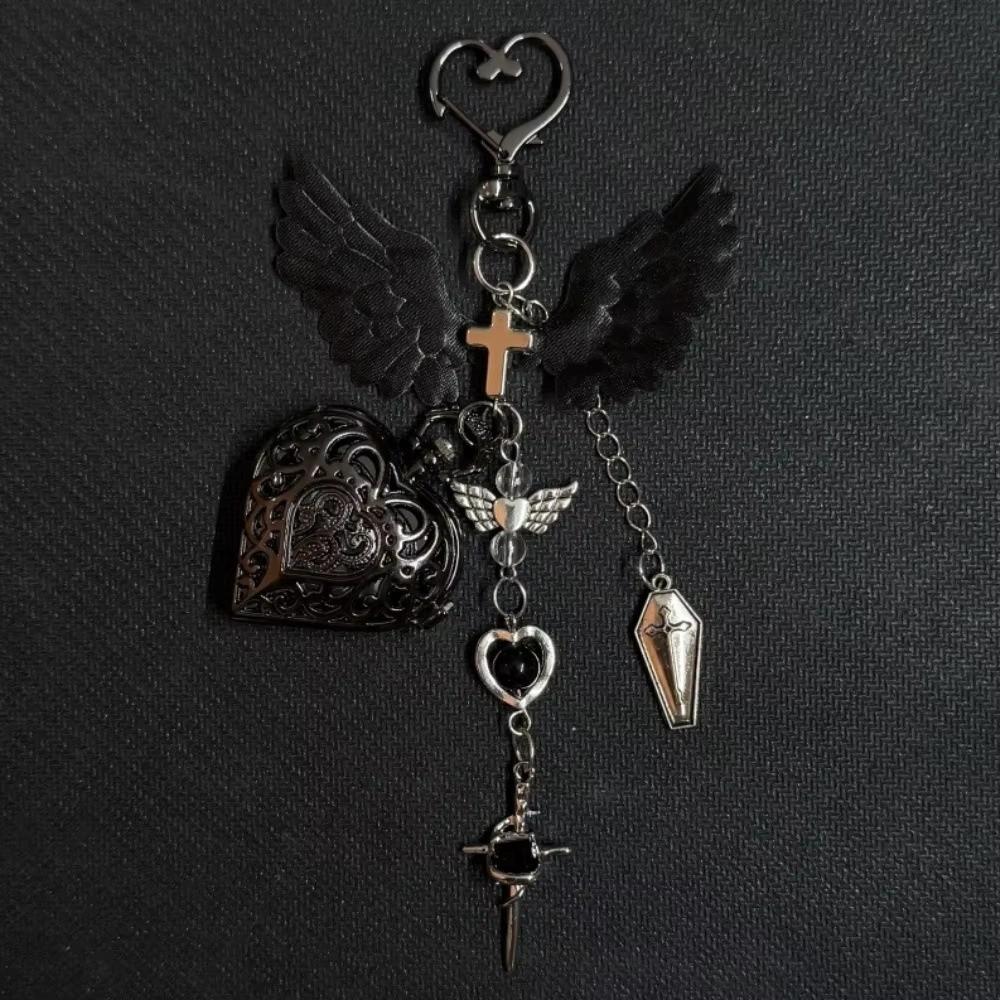 Модный Стиль Полый Сердечный Карманный Часовой Брелок Дизайн Подвеска Украшение Стимпанк Часы Пара