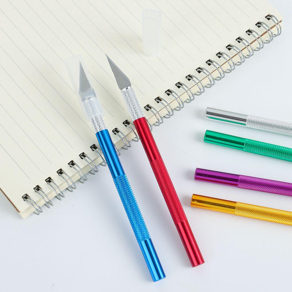 Инструменты для резьбы по дереву, скульптуры, кондитерских изделий с 1 лезвием, гравировальным резцом, нескользящим ножом, металлическим скальпелем