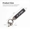 -Suede Car Styling Keychain Keyring Metal Key Chain Pendant For BMW MINI WORKS One Cooper JCW Countryman R58 R57 R56 R55 F55 F56 mkhr65