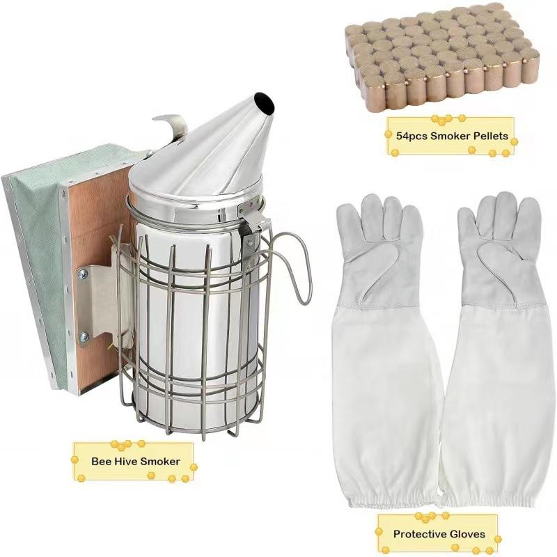Beekeeping Tools 12-piece Starter Kit Beekeeping Supplies, Complete Set of Tools