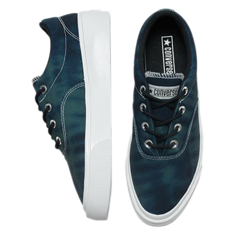 Converse Skidgrip Cvo Low Top "Shibori" Tie-Dye Casual Low-Top Espadrilles Unisex Blue