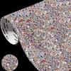 Party Home Decor Gifts Rhinestone Sheet Glitter Trim Applique Bling Paster Crystal Sticker