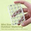 Acrylic Mini Paint Palette 24 Grids Pigment Storage Box High Quality Empty Box  Travel Painting