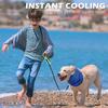 2 шт. охлаждающая бандана для собак, летний шарф для мгновенного охлаждения домашних животных, регулируемый охладитель для шеи со льдом для мелких, средних и крупных пород, чтобы предотвратить солнечный удар