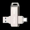 Флеш-накопитель Netac US15 с двойным интерфейсом Type-C USB 3.2