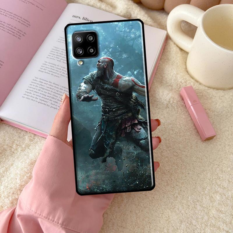 Чехол Kratos God of War для Samsung Galaxy A54 A34 A14 A13 A51 A71 A33 A53 A73 A12 A22 A32 A52 A72 A52S