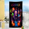 Huntress Power Squad Beach Towel Super Soft Microfiber Quickdry Fabric Comfortable Lightweight