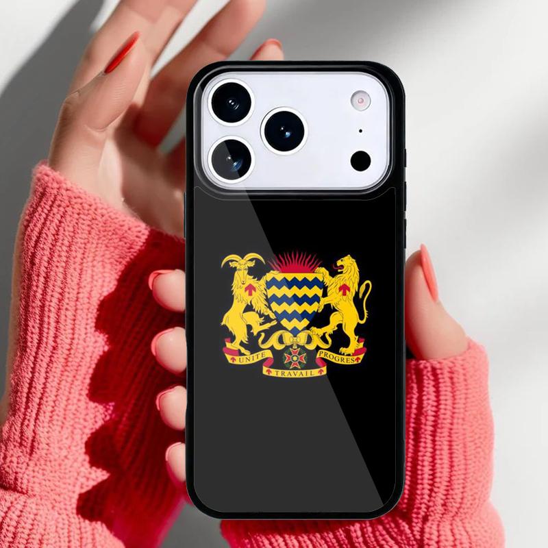 Чехол для телефона Флаг Республики Чад для iPhone 17 Air 16e 15 14 13 Pro Max Задняя крышка для 12 11 Pro Coque