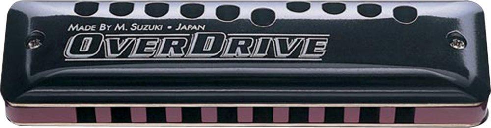 ГУБНАЯ ГАРМОШКА SUZUKI 10 отверстий OVER DRIVE MR-300 тональность G