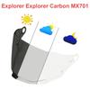 MX701 Шлем Визор Фотохромная Линза для Explorer Explorer Carbon Замена Ветрозащитный Анти-УФ Козырек Мотоциклетный Защитный Щиток для Лица