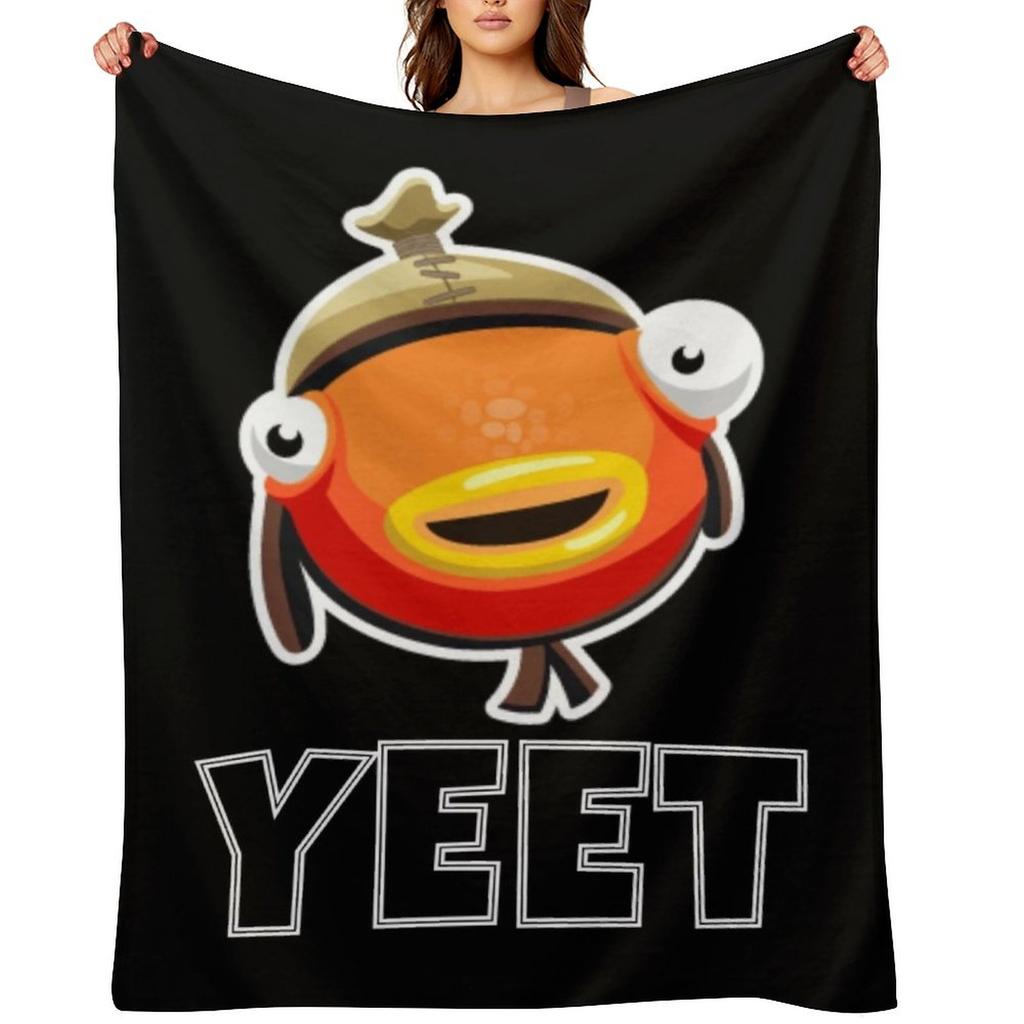 Yeet рыбная палочка Плед для броска Волосатый Клетка Многоцелевой тяжелый для сна Пледы