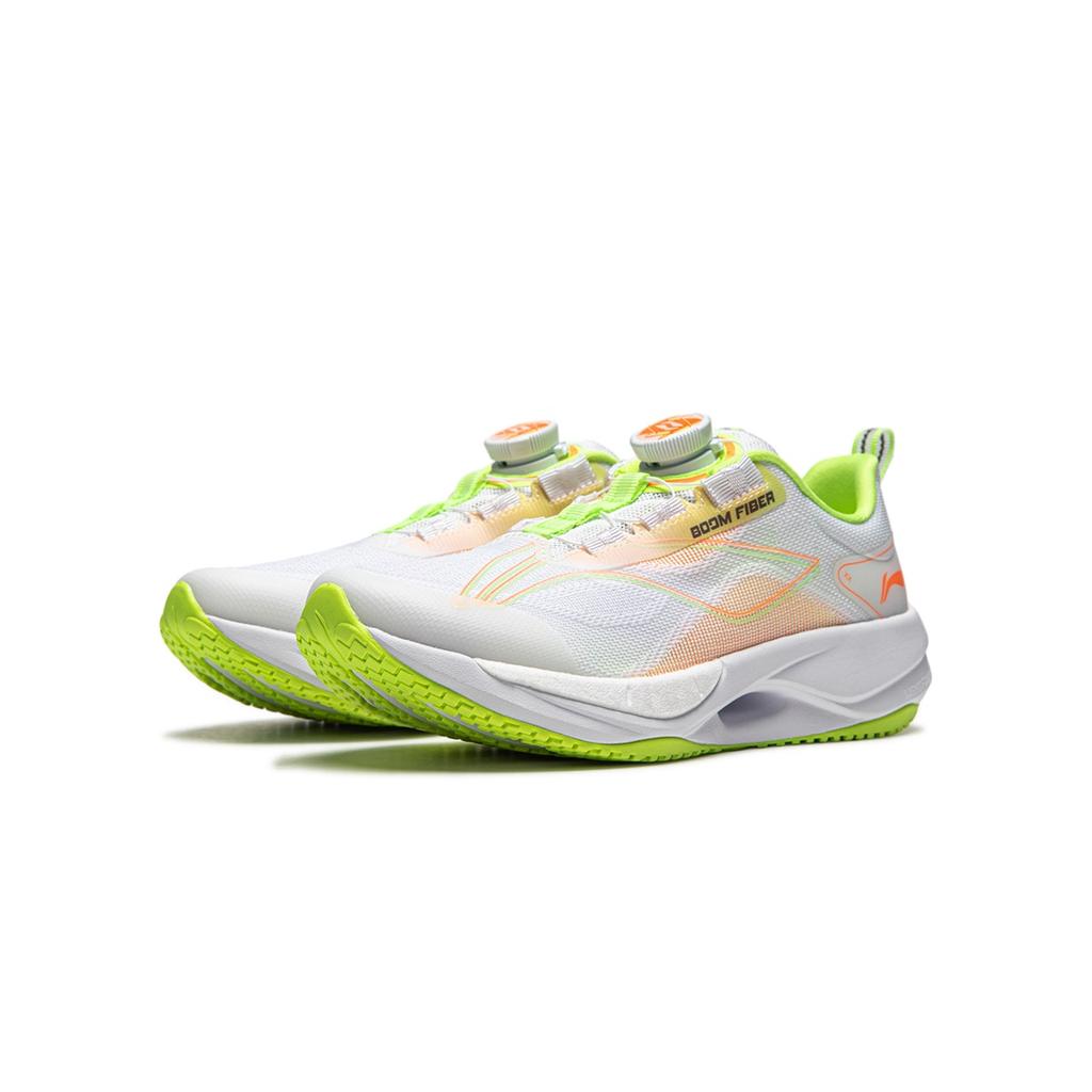 Детские легкие кроссовки Li Ning Kids, кроссовки желто-белого цвета YKFU012-11