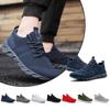 Мода Fujeak Light Casual Кроссовки Дышащая сетчатая обувь для мужчин Комфорт Классические однотонные мужские туфли Нескользящие спортивные кроссовки