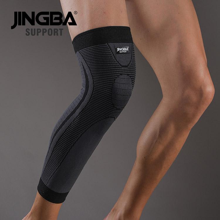 JINGBA SUPPORT 1 шт. Футбольный бандаж для голеностопа+Наколенник для баскетбола Налокотник защитный протектор +Напульсник боксерская кистевая повязка Поддержка