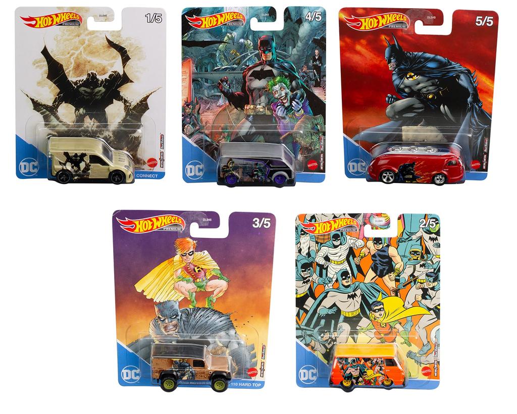 Hot Wheels Pop Culture Assortment Batman of 12 Diecast - [Box Cars] [Ages 3+] 987P-DLB45