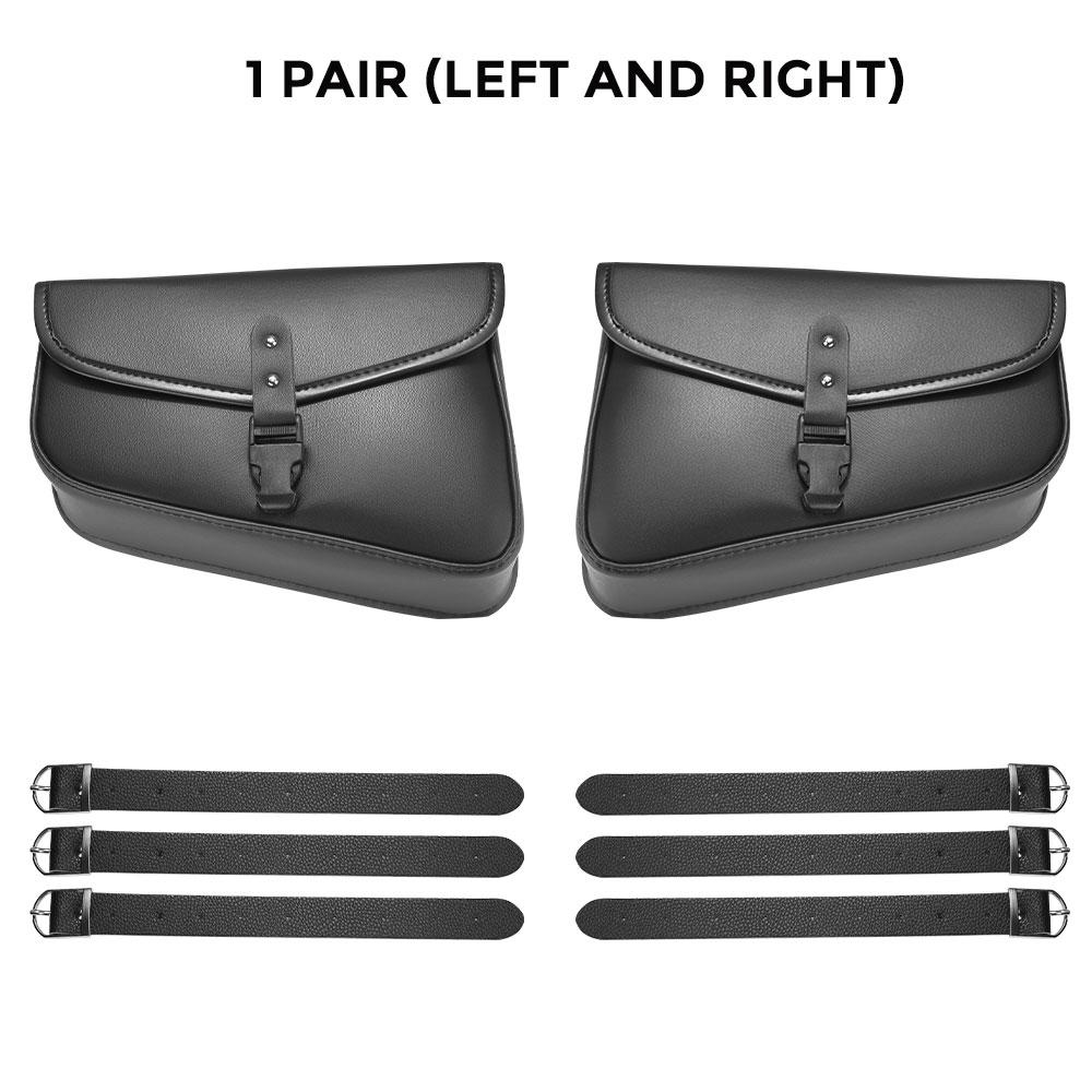Motorcycle Swingarm Bag Side Saddlebag for Sportster for Rebel 300 500 Swing Arm Bags PU Waterproof Motorcycle Day Trip Tool Bag