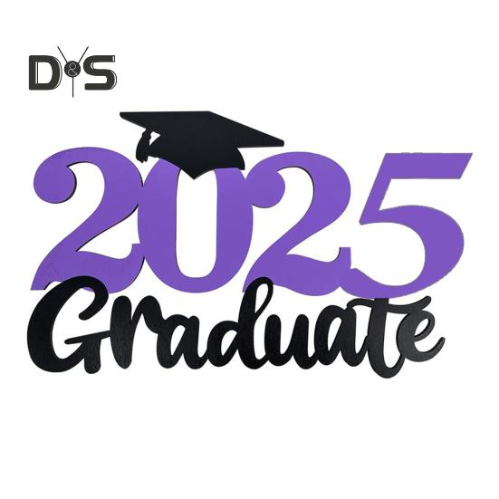 Деревянная табличка для входной двери «Выпускной 2025 года», приветственный знак для выпускного вечера, декор для фотобудки