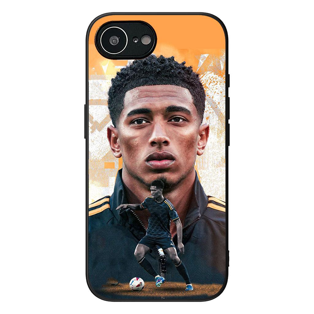 King No 5 Football B-Bellinghams No5 for Samsung Galaxy A36 A17 A26 A07 A35 A54 A53 A13 A33 A34 S8 S9 S20 S21 FE S10 Plus Case