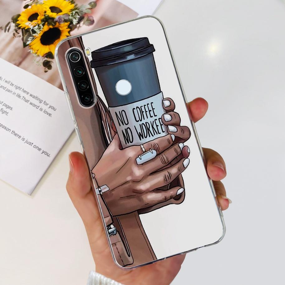 Для чехла Xiaomi Redmi Note 8T Note 8 2021 Чехол Популярный Мраморный Прозрачный Силиконовый Мягкий Funda Для Xiaomi Redmi Note 8 Pro Note8 Coque