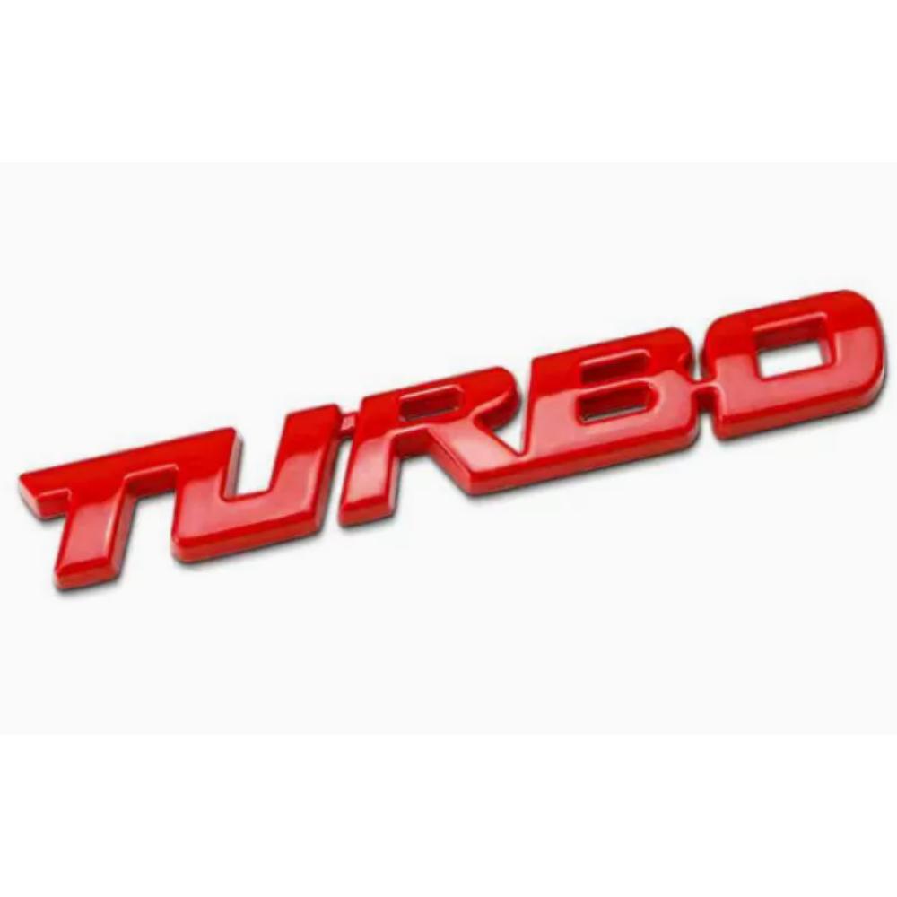 9.7 * 1.1 см Автомобильная 3D металлическая наклейка-логотип автомобиля TURBO с турбонаддувом из цинкового сплава для автомобилей