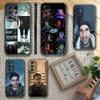 Чехол для телефона Mike Josh U-Until D-Dawn для Samsung S22, S24, S20, S25, S23, S30, S26, Ultra, Plus, 5G, Fe, Lite Черный
