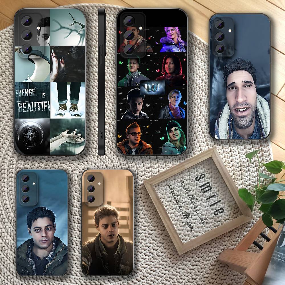 Чехол для телефона Mike Josh U-Until D-Dawn для Samsung S22, S24, S20, S25, S23, S30, S26, Ultra, Plus, 5G, Fe, Lite Черный