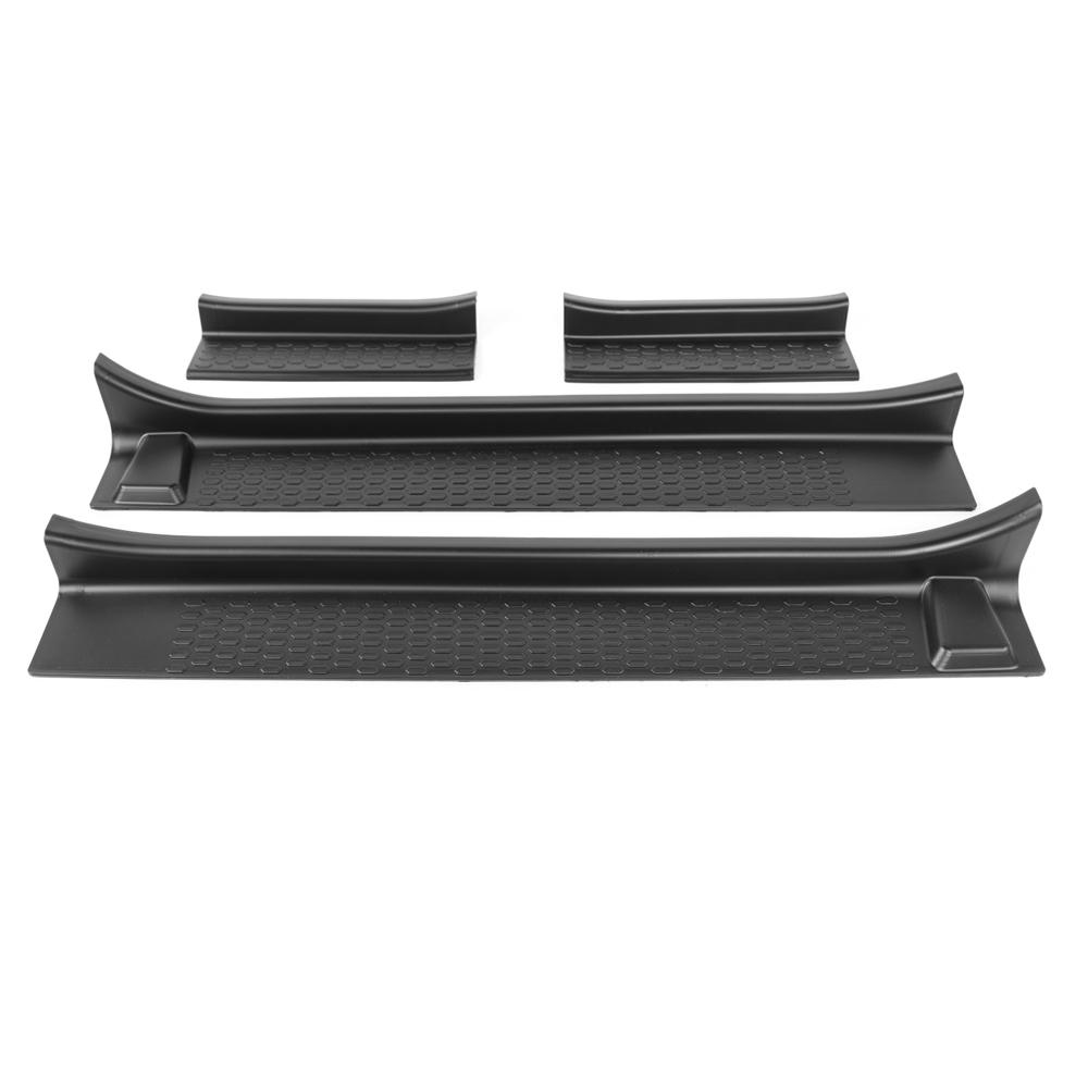 Накладка на дверную пластину для Jeep Wrangler JL Gladiator JT 2018-2022, защитные накладки на пороги, 4-дверный автомобиль