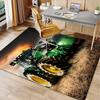 Tractor Polyester Carpet, Soft Indoor Mat for Office Chair, Living Room, Computer Desk - Decorative Home Office Rug Design