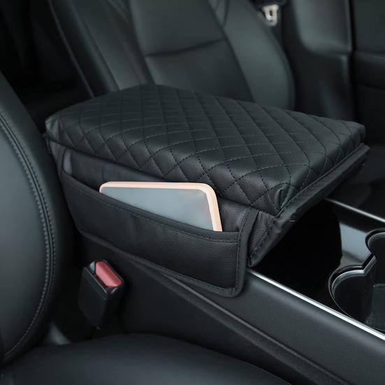 Накладка на подлокотник автомобиля, удобная сенсорная, недеформирующаяся, устойчивая к царапинам, поддержка локтя, мягкая поролоновая накладка на подлокотник