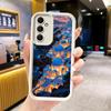 Чехол для телефона для Samsung Galaxy A17 A16 A15 A14 A13 Санторини Греция Лето A56 A36 A26 A55 A35 A25 A54 A34 A24 A53 A33 A23 A07 A0