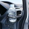 Продукт Tsuchiya Yac для конкретного автомобиля Toyota Noah/Voxy 80-й серии, Набор держателей для напитков в кондиционер для сидений водителя и пассажира, Черный, SY-NV1