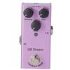 Electric Guitar Effect Pedal US Dream Distortion Mini True Bypass Purple DC 9V JDF‑4