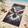 Besiktas JK Custom Name Beach towels also serve as bath towels summer essential a musthave for the outdoors the beach and the pool