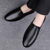 FashionGenuine Leather Men Shoes Trendy 2024 New Casual Slip On Formal Loafers Men Moccasins Italian Black Male Driving Shoes Sneakers